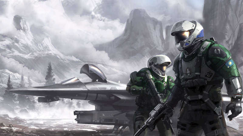 Illustration for article titled Halo, Destiny Artist Sure Knows How To Draw Cool Stuff